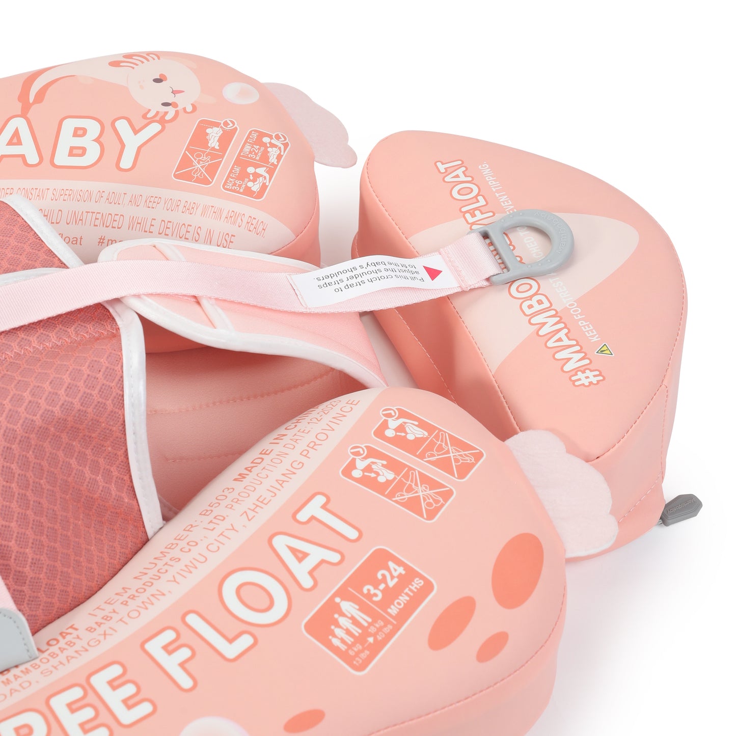 Pink Axolotl Ultra Baby Float