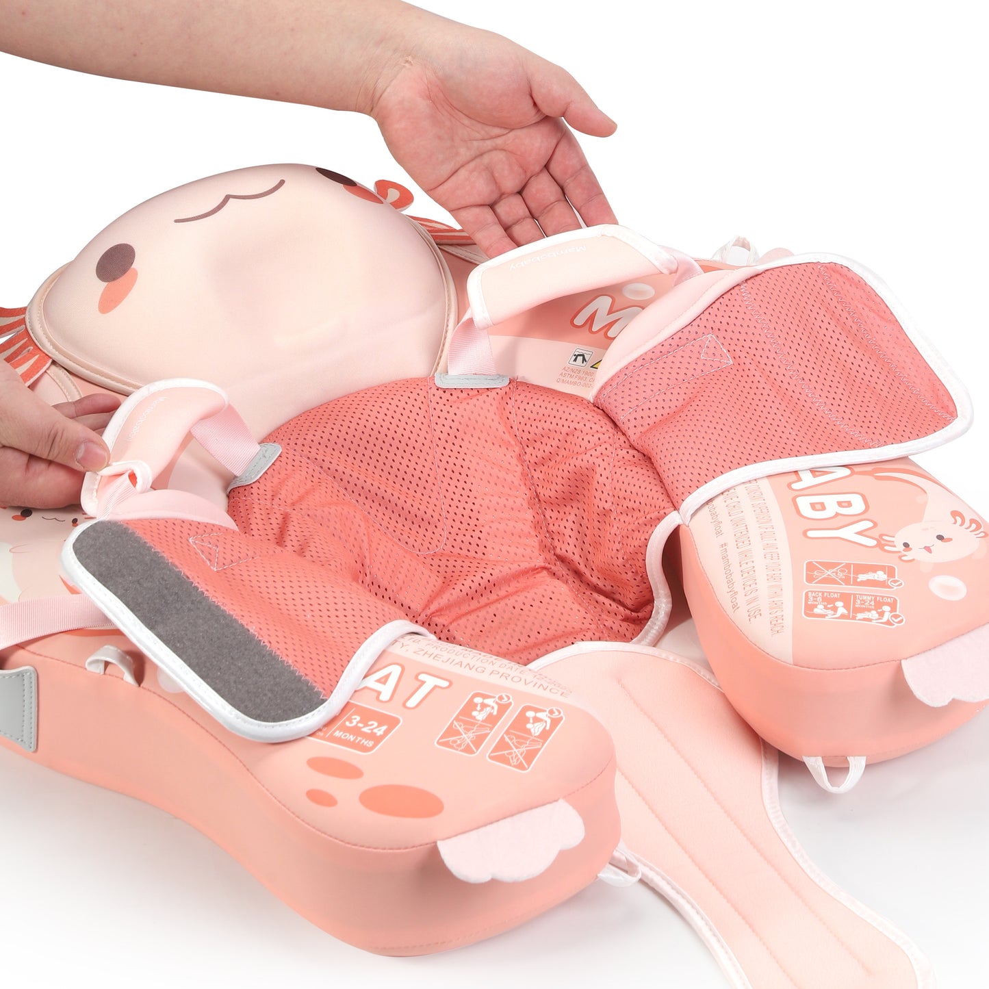Pink Axolotl Ultra Baby Float