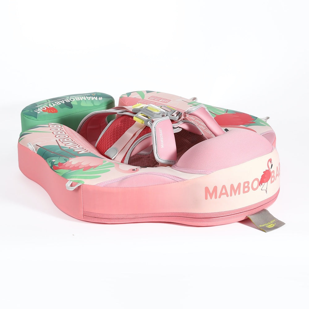 Pink Flamingo Deluxe Baby Float