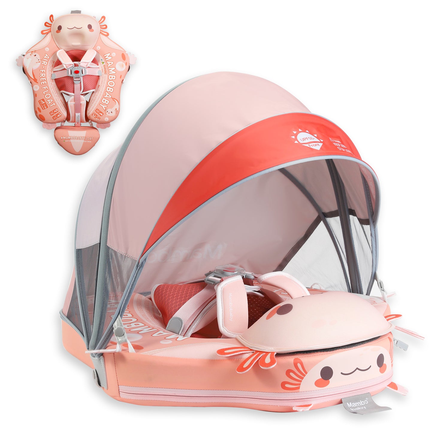 Pink Axolotl Ultra Baby Float