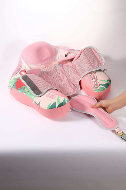 Pink Flamingo Deluxe Baby Float